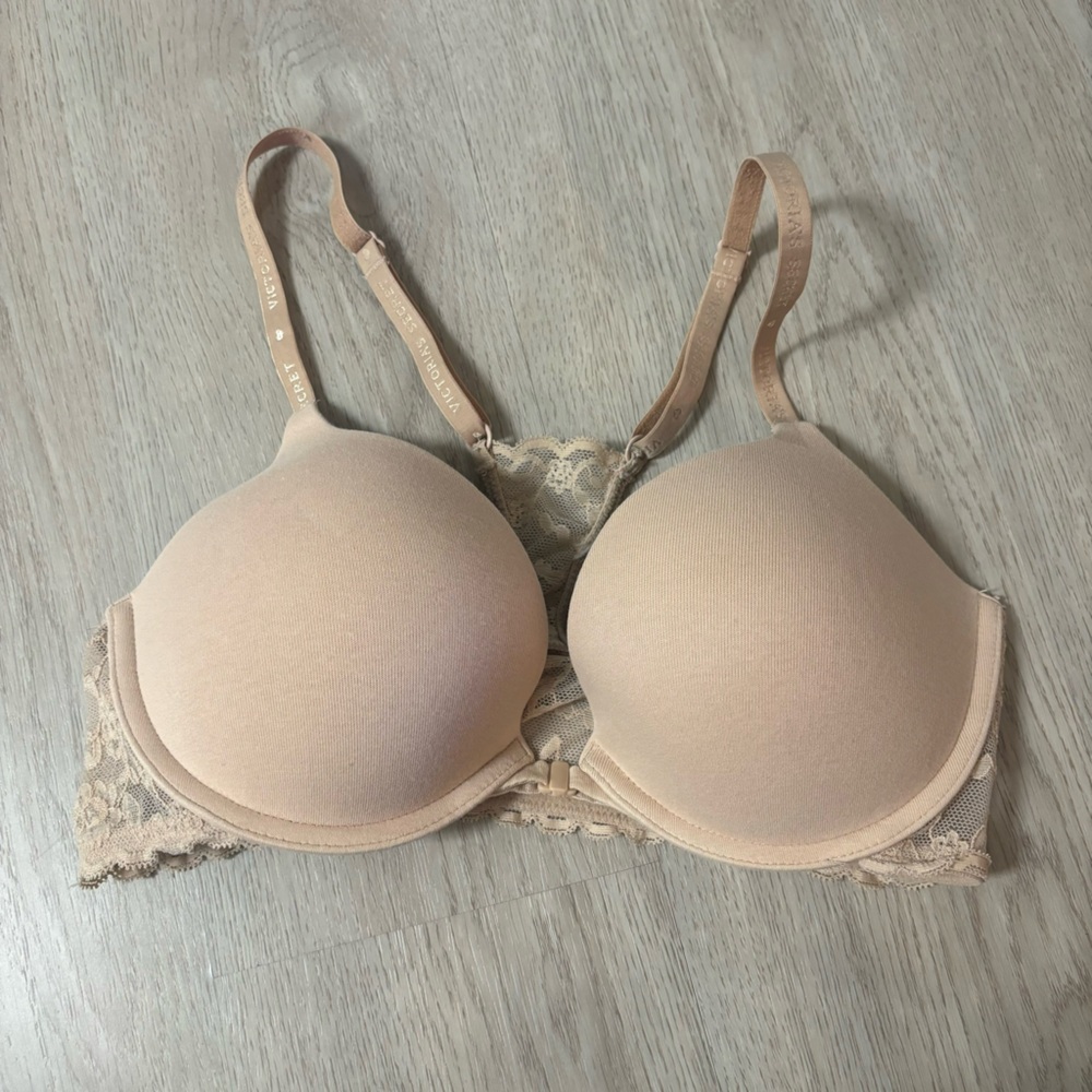 VS front close bra with push up padding 34C